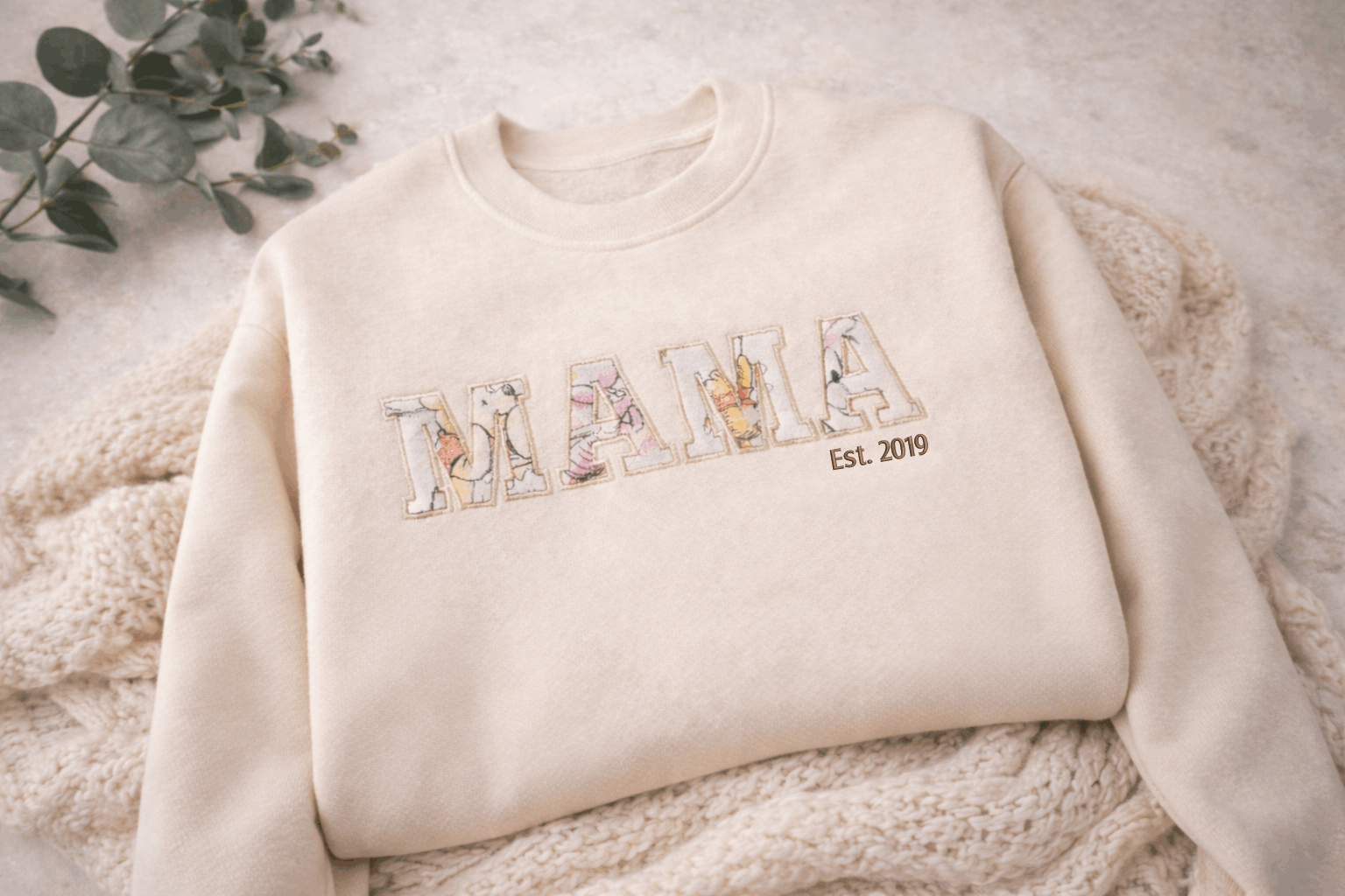 Personalised MAMA Keepsake Sweatshirt