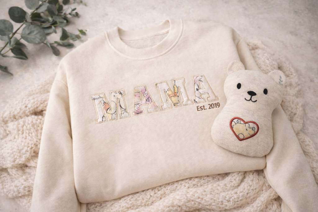 Personalised MAMA Keepsake Sweatshirt
